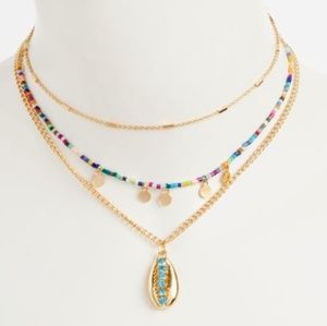 3-Pack Rainbow Puka Choker Set